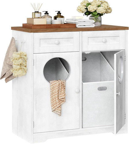 Farmhouse double laundry - farmhouse,