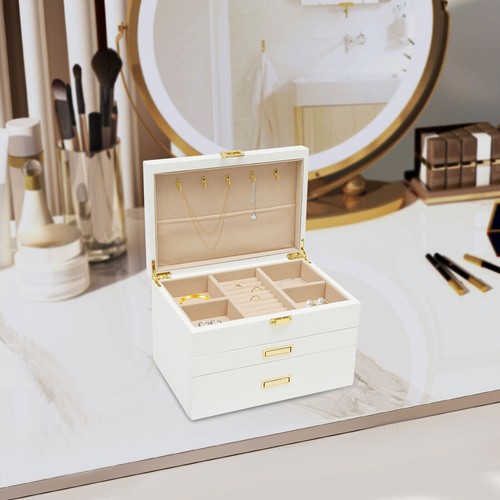 Large wooden jewelry storage - wooden,